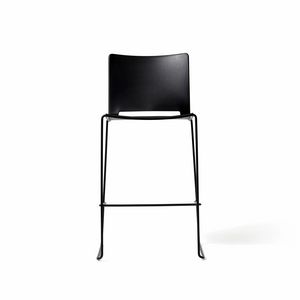 Slim stool, Farbige Hocker, in Metall, Pause, Bars, Kchen
