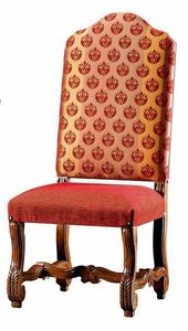 Seurat RA.0989, Franzsischer Stuhl aus dem 17. Jahrhundert aus Buche