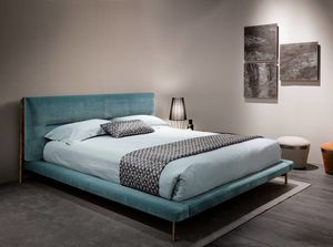 Shangai Bett, Bett mit nicht verformbarer Polsterung