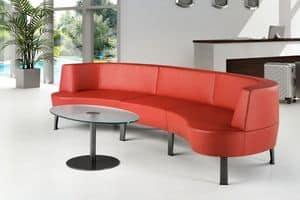 ZEN 731 - 732, Moderne modulare Sofa ideal fr Bars und Hotels