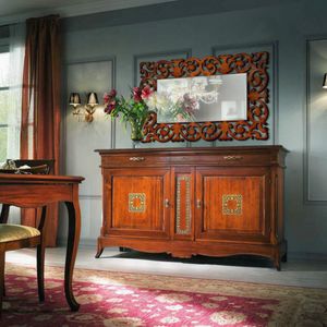 Anthologia ANTO670-T, Sideboard mit 2 Tren und 3 Schubladen mit Lochblende