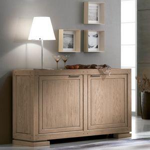 Etnic Chic EC-002, Modernes Sideboard, 2 Tren, aus Eschenholz