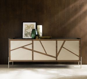 Fujiko 3 Tren, Moderne Sideboard mit einer starken visuellen Wirkung