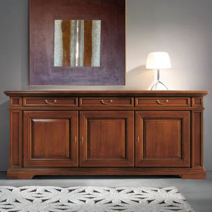 Home set Home NOTGIO207, Klassisches 3-triges Sideboard mit traditioneller und solider Optik