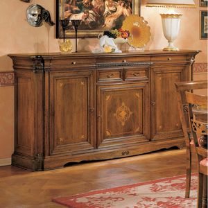 I Dogi di Venezia DOGI-E601, Eingelegtes Sideboard mit 4 Schubladen