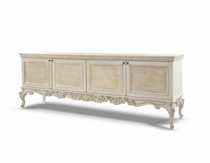 Sideboard 9336, Elegantes Sideboard mit wertvollen Schnitzereien