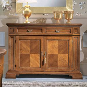 Style NOVITA-H112, Sideboard 2 Tren 2 Schubladen mit Geheimfach