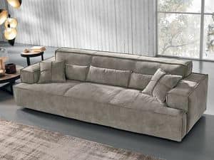 OPL, 4-Sitzer-Sofa, Nubukleder