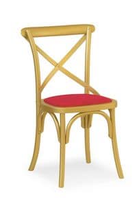 Ciao Imb, Stuhl aus massivem Holz, in verschiedenen Farben