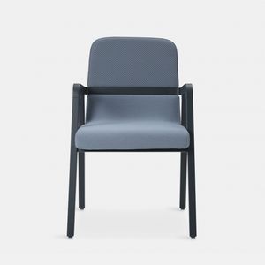 Aura Sessel, Stuhl mit weicher, leicht geneigter Rckenlehne