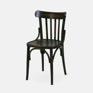 Varsavia 244 Stuhl, Stuhl aus Buchenholz im Wiener Stil