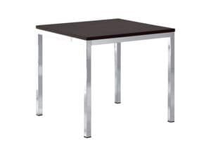 FT 040, Abnehmbarer Tisch, in Metall und Holz, fr Erfrischungen