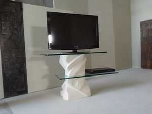 Picasso TV-Stnder, TV-Stnder mit verstellbaren Glasregalen