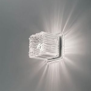 Cubetto La609-015, Wrfelfrmige Applikation in geblasenem Glas