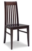 SE 490 / F, Stuhl aus massiver Buche, Rcken Vertikal-Lamellen