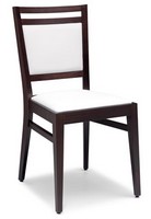 SE 4472 / C, Stuhl aus Buche, in Kunstleder berzogen, fr Vertrags-und Inlands