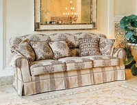 Bacio, Gepolstertes Sofa im klassischen Luxus-Stil fr Wohnzimmer