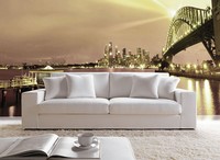 Prestige, Sofa mit einfachen Design, mit hoher Rcken, fr zu Hause