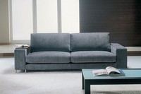 Mikonos, Sofa mit abnehmbarem Stoff, sauberes Design, fr das Bro